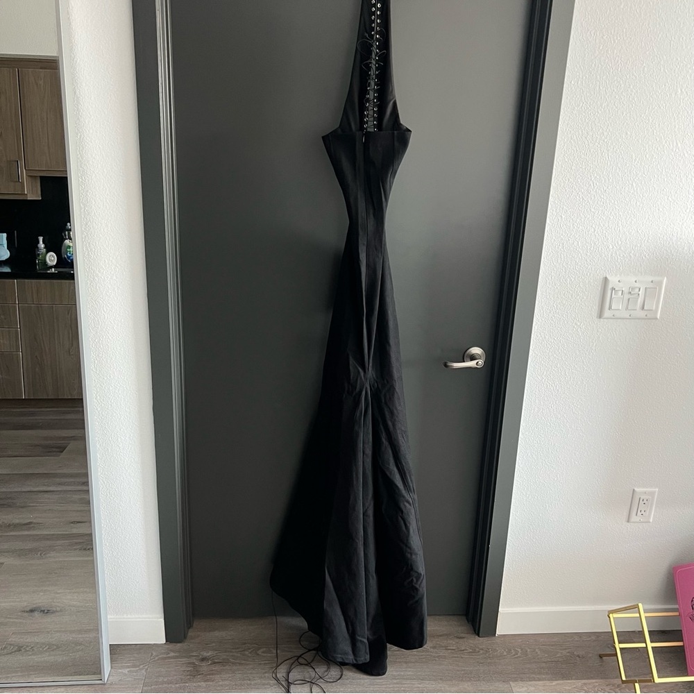 Fanci Club How Darkness Turn Gown maxi dress size Small - Picture 10 of 12